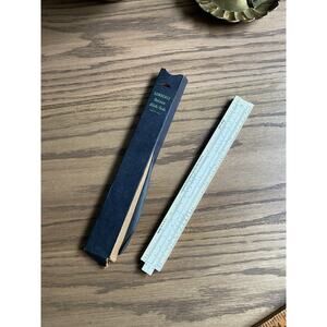 Vintage Lawrence Service Slide Rule Engineering Instruments Peru, Indiana 10-B